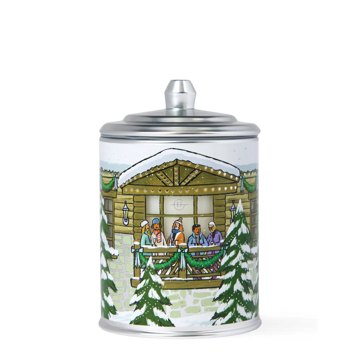 Glasshouse Fragrances White Christmas 380 g candle Loshen