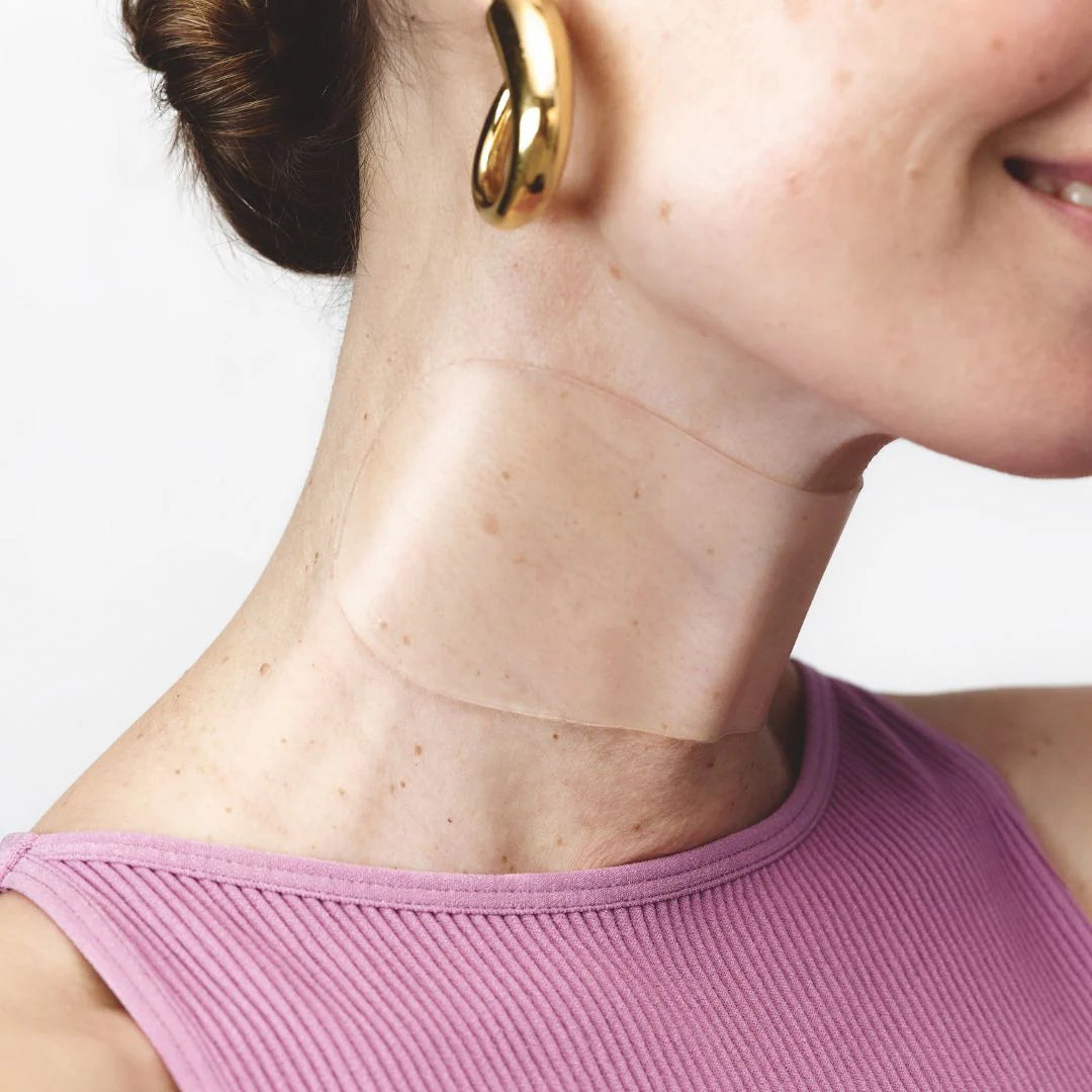Wrinkles Schminkles - Neck wrinkle patch | Mask - Silicone reusable patch | LOSHEN & CREM