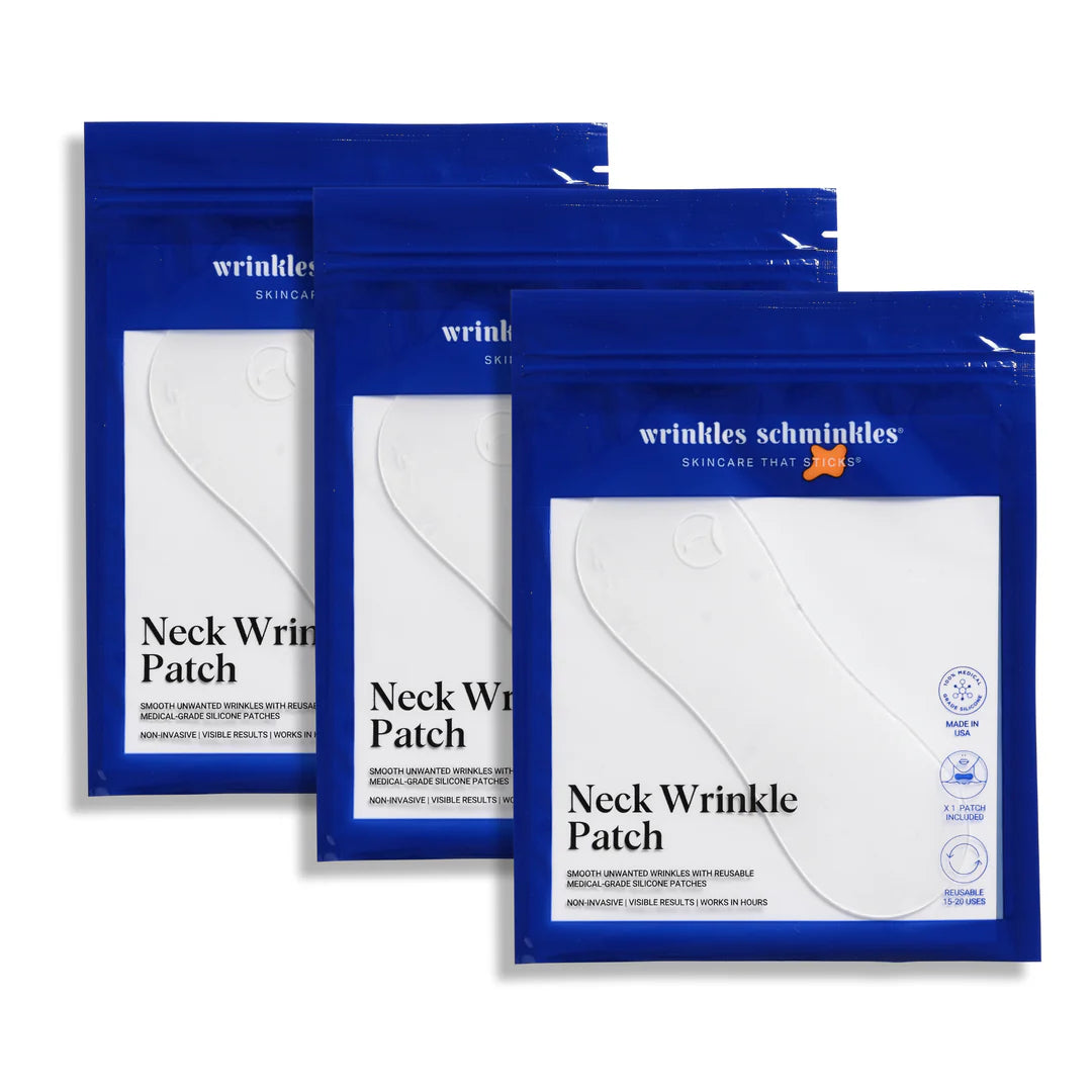Wrinkles Schminkles - Neck wrinkle patch | Mask - Silicone reusable patch | LOSHEN & CREM