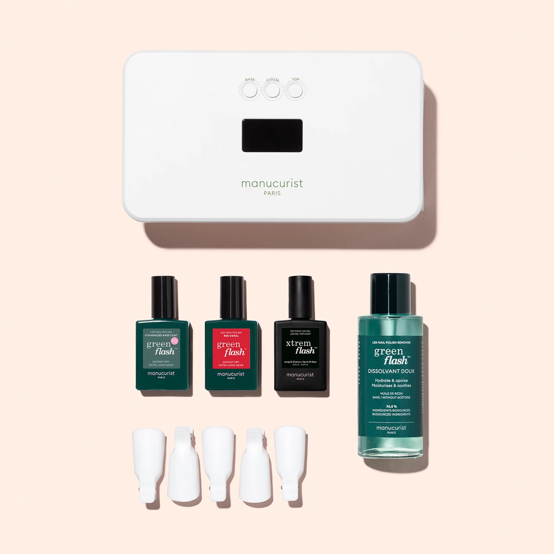 Xtrem Flash™ Routine Kit - Hortencia & Poppy Red | Sets - Nail care | LOSHEN & CREM