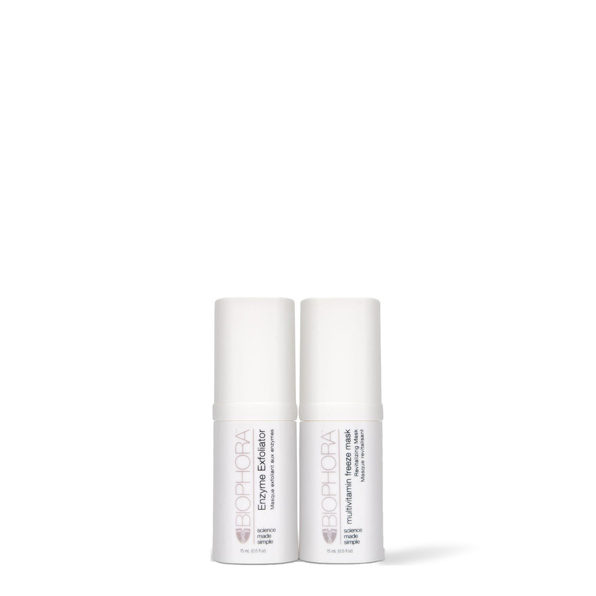 Biophora Enzyme Exfoliating Mask + Multi-Vitamin Freeze Mask Duo | Mask - Enzymes | LOSHEN & CREM