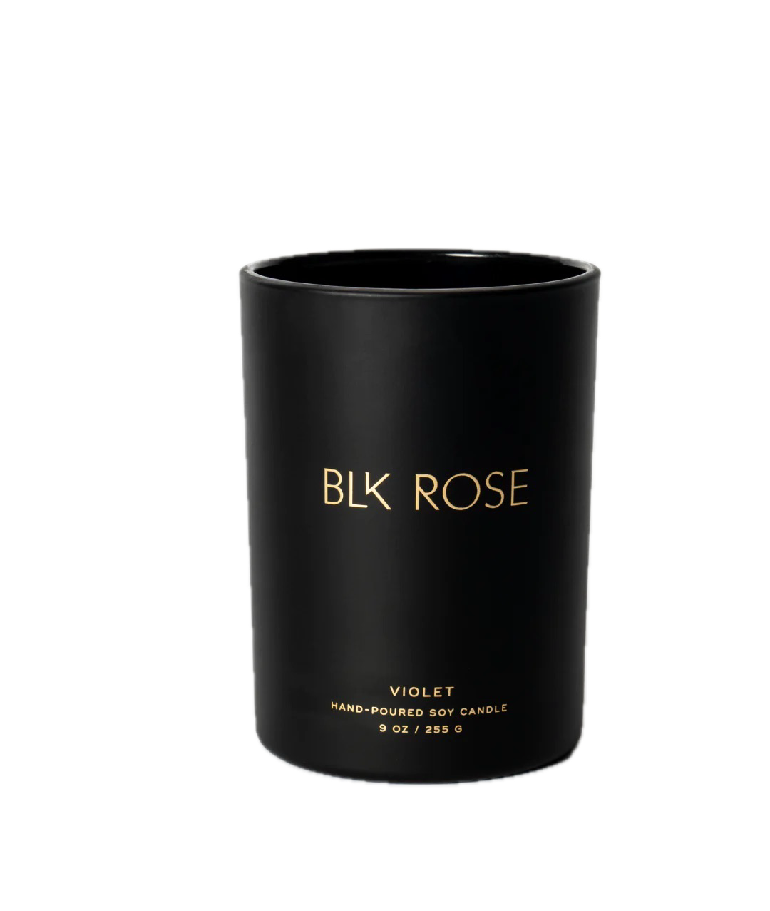 VIOLET BLK ROSE CANDLE | Candles | LOSHEN & CREM