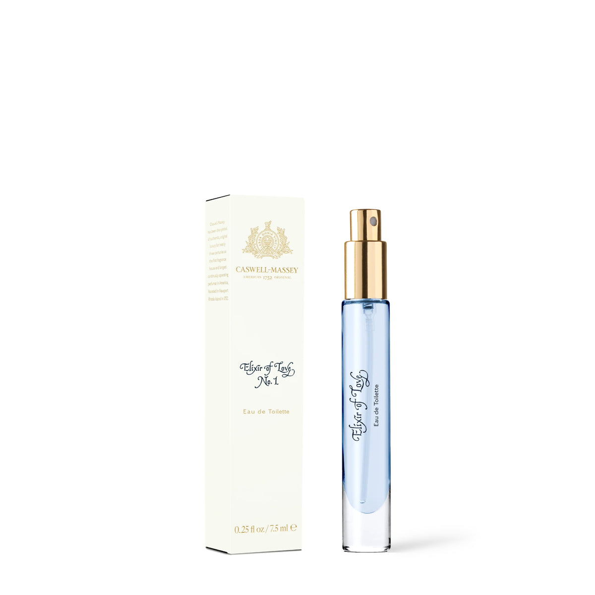 Caswell-Massey Elixir of Love Eau de Toilette, 7.5 ml travel spray