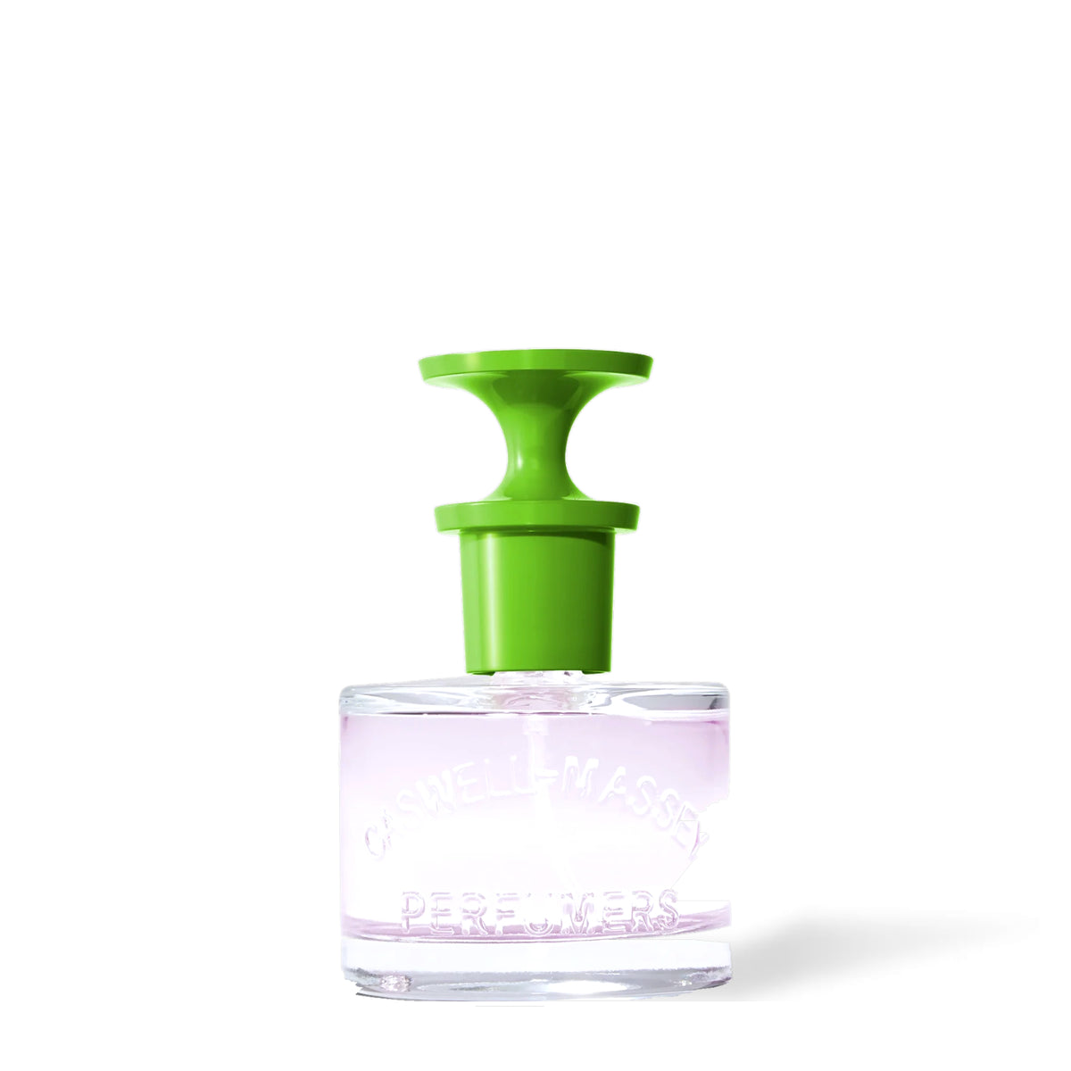 Eau de toilette Lilac Caswell-Massey, flacon de 60 ml en verre lilas pâle avec bouchon vert