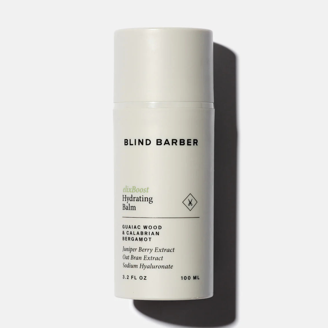 Blind Barber hydrating balm on a white background