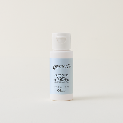 GlyMed Glycolic Facial Cleanser with 10% Glycolic Acid | AHA cleanser | LOSHEN & CREM
