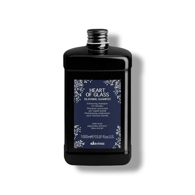 Davines Heart of Glass Silkening Shampoo | Blonde hair shampoo | LOSHEN & CREM