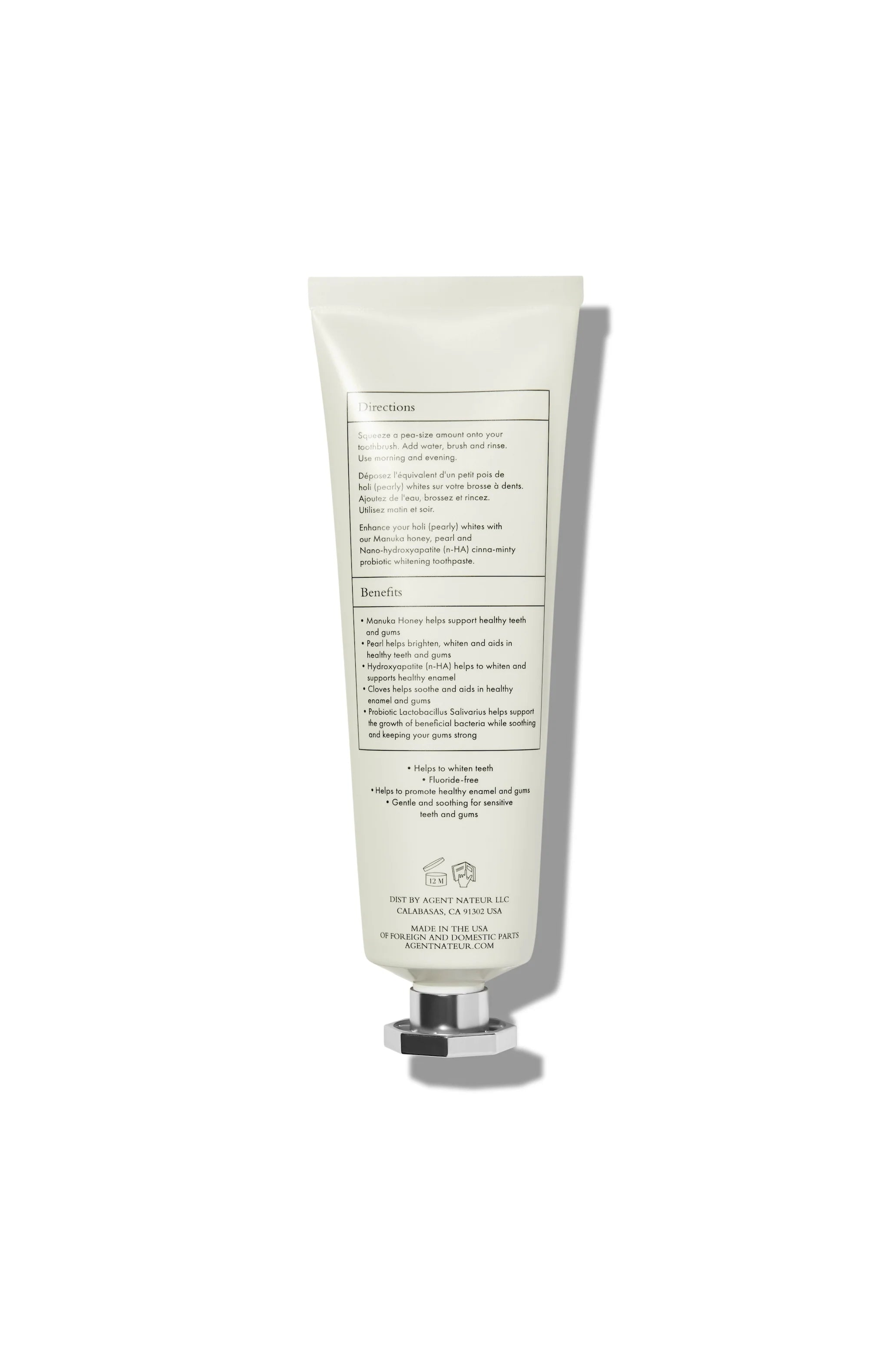 holi (pearly) Whites Probiotic Whitening Toothpaste | Toothpaste | LOSHEN & CREM