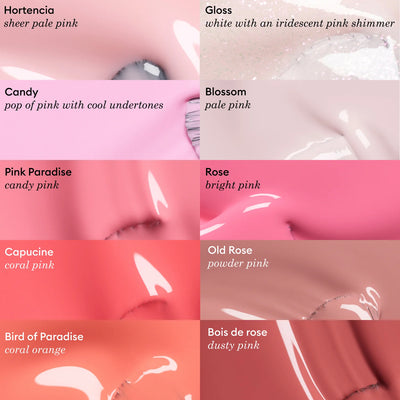 Semi-permanent LED Green Flash™ - Pink | Gel nail polish | LOSHEN & CREM