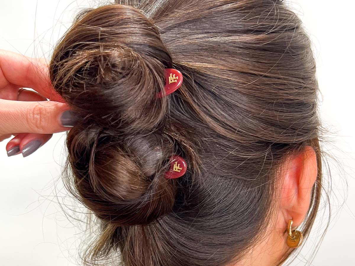 Fiona Franchimon | Nº1 HAIRPIN - Ruby Red | Accessories - French pin | LOSHEN & CREM
