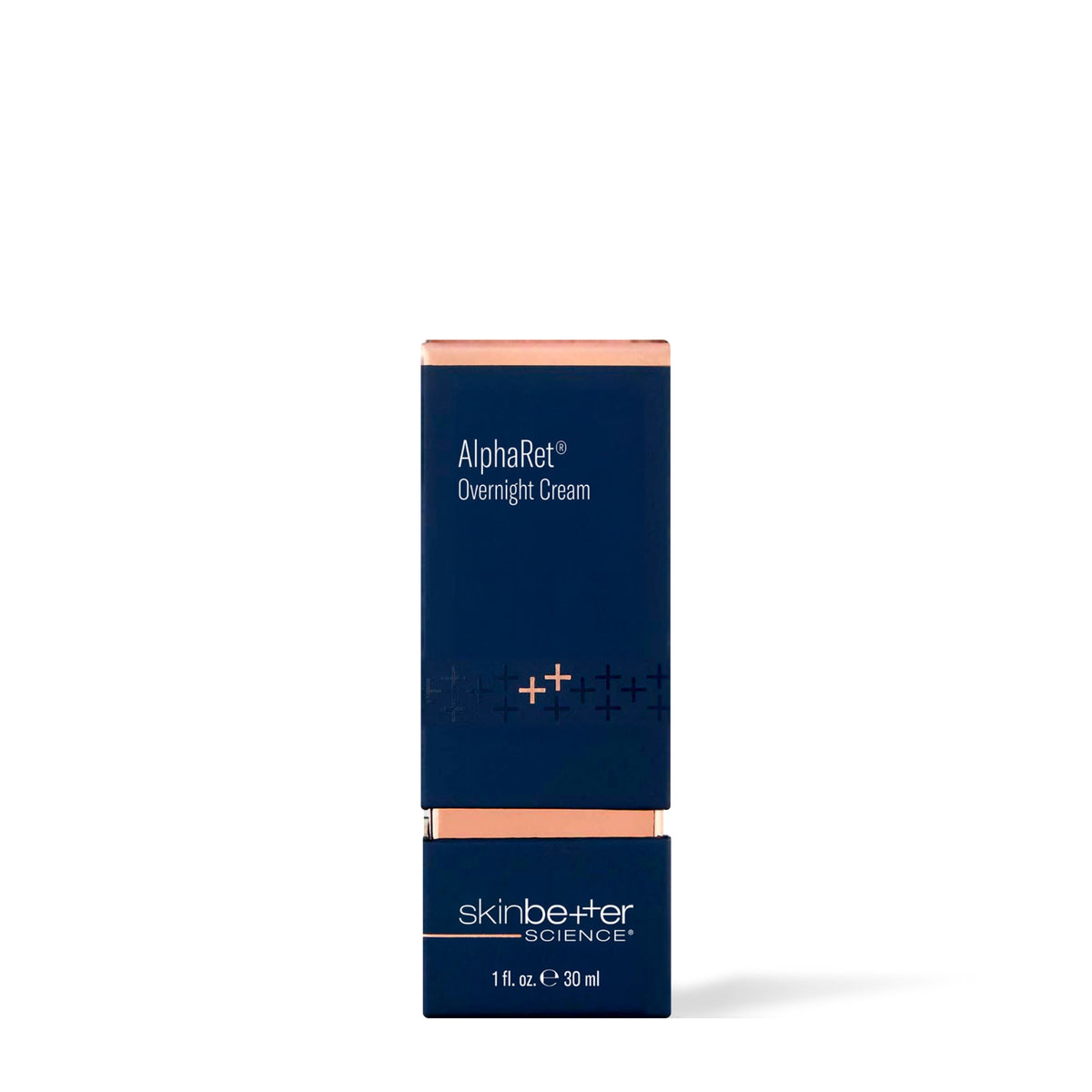 Skinbetter Science AlphaRet Overnight Cream 30 ml box in the new, slimmer packaging, front view on a white background