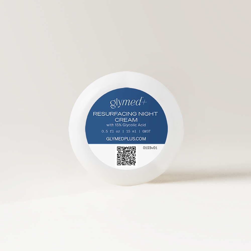 GlyMed Resurfacing Night Cream 15% glycolic acid | AHA | BHA serum | LOSHEN & CREM