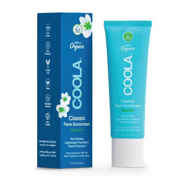 COOLA Classic Face Sunscreen Lotion SPF 50 | SPF - Chemical 50+ | LOSHEN & CREM