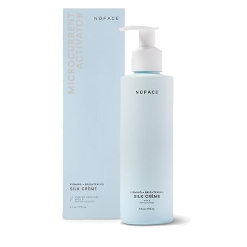 NuFACE® Firming and Brightening Silk creme | Microcurrent | LOSHEN & CREM