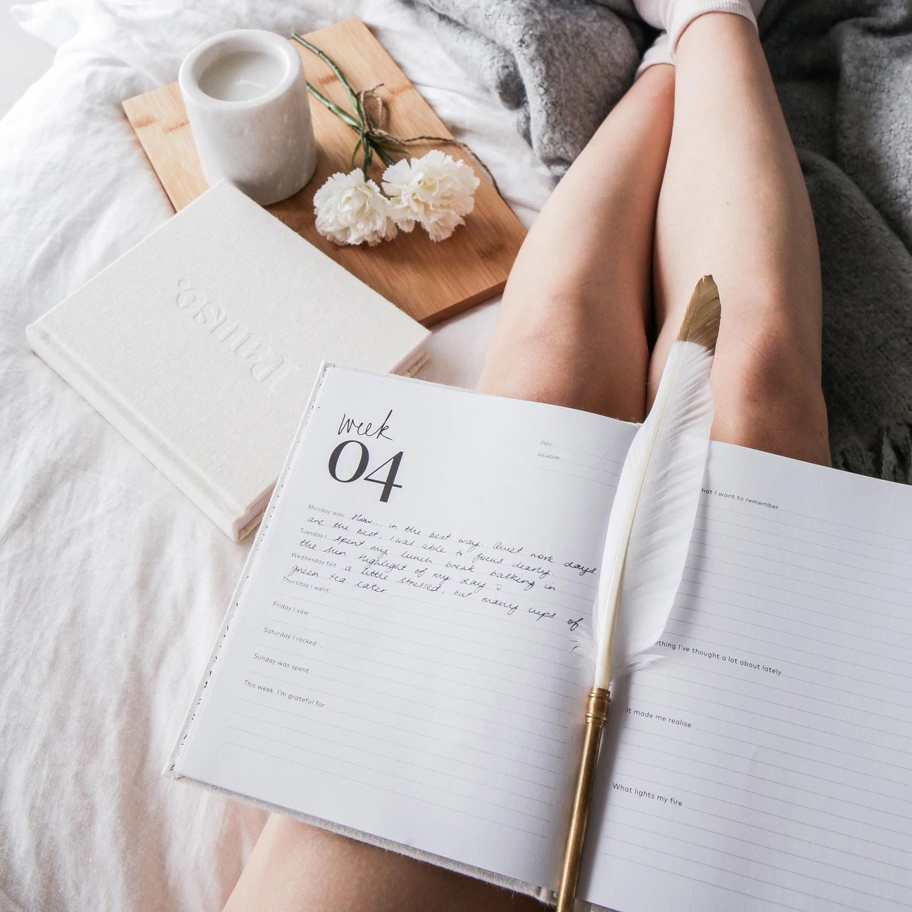 Press Pause – A Weekly Reflection Journal | Personal journal | LOSHEN & CREM