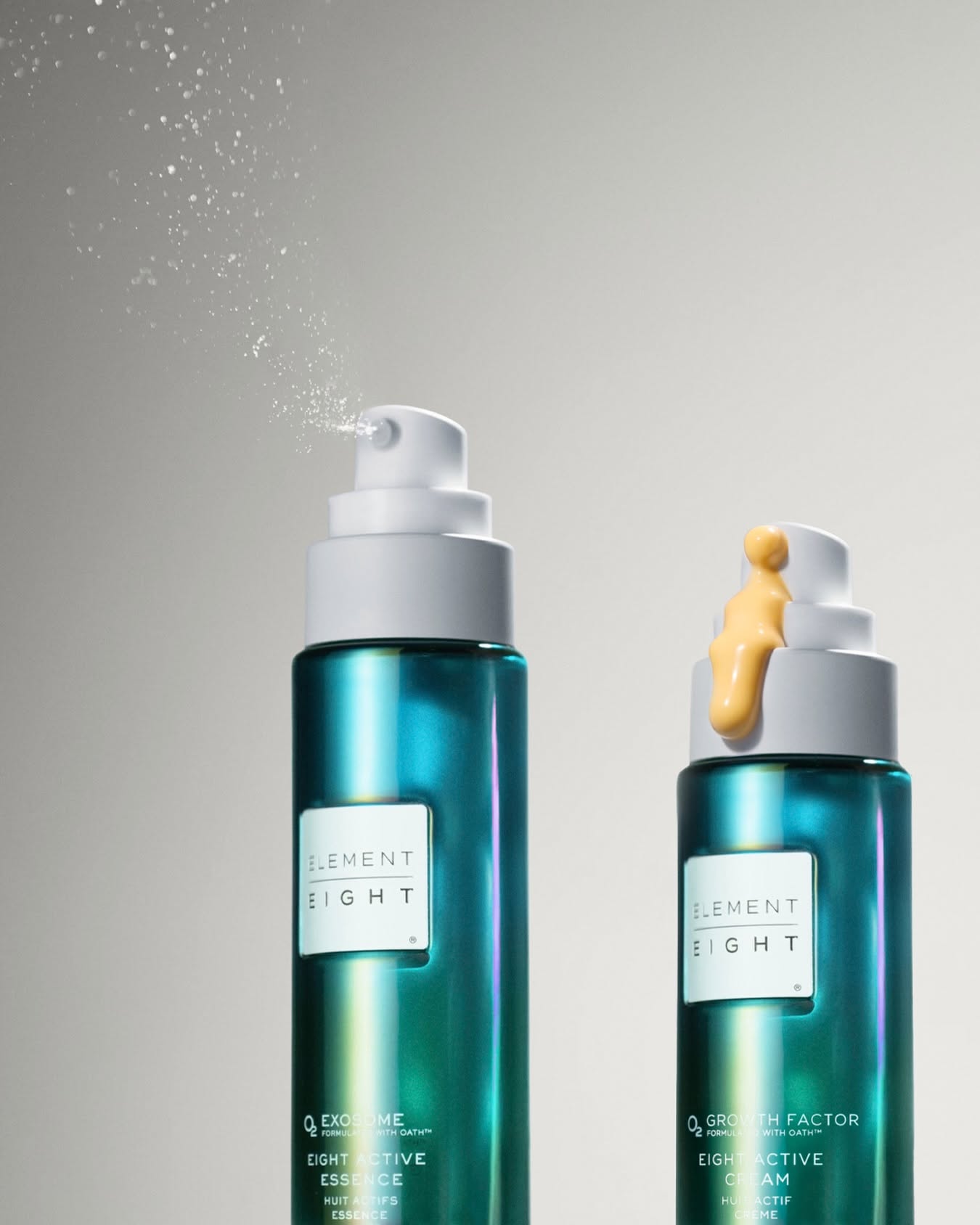 Element Eight oxygen-infused skincare collection at Loshen & Crem