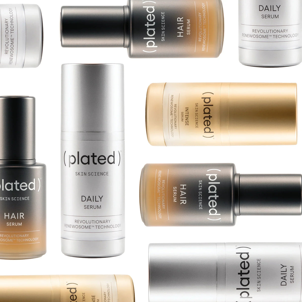 Plated)™ Skin Science Renewosome™ Exosome Serums | Loshen & Crem
