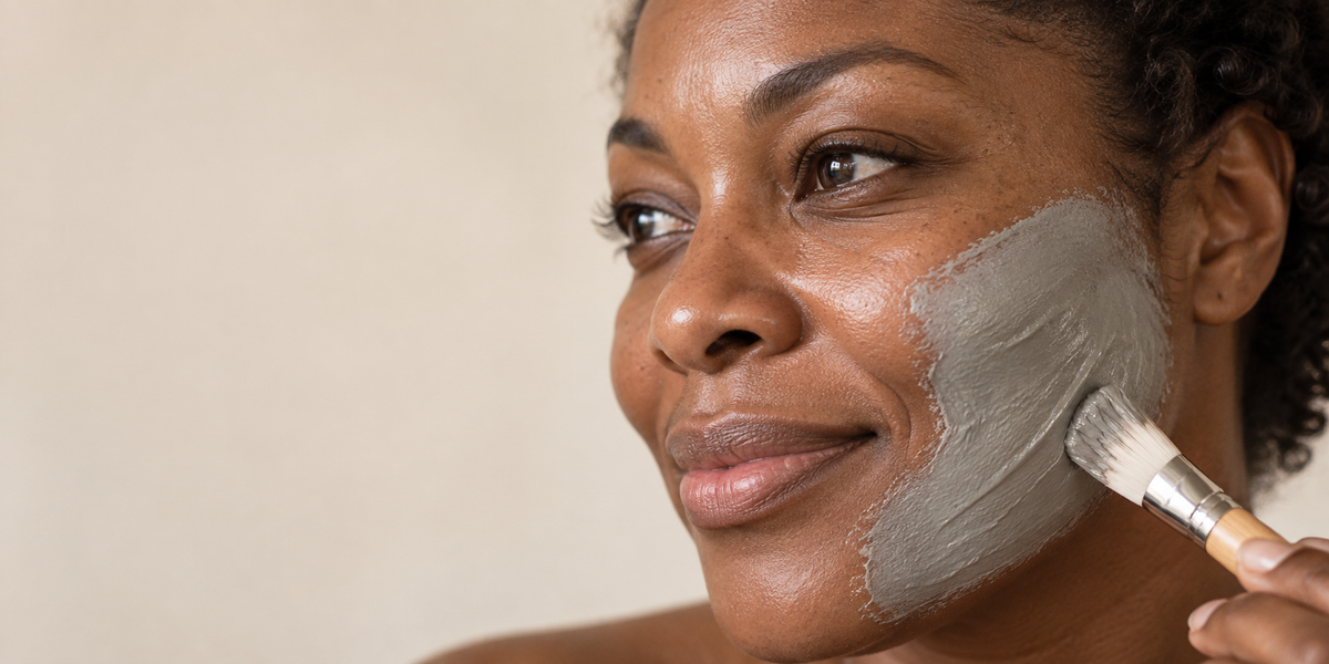 Clay face mask in Canada