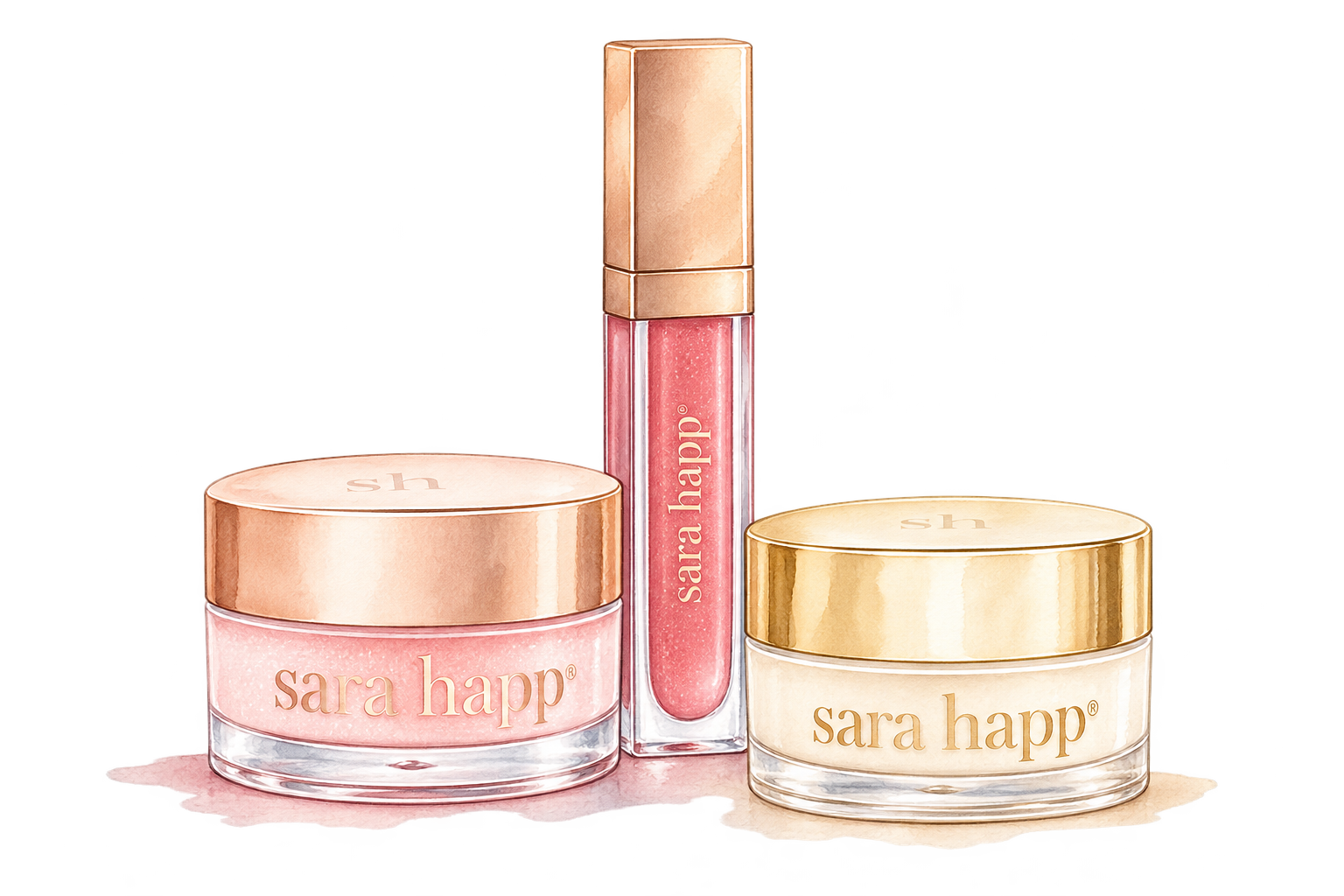 Sara Happ® The lip expert® | Lip Scrubs, Balms & Masks | Loshen & Crem