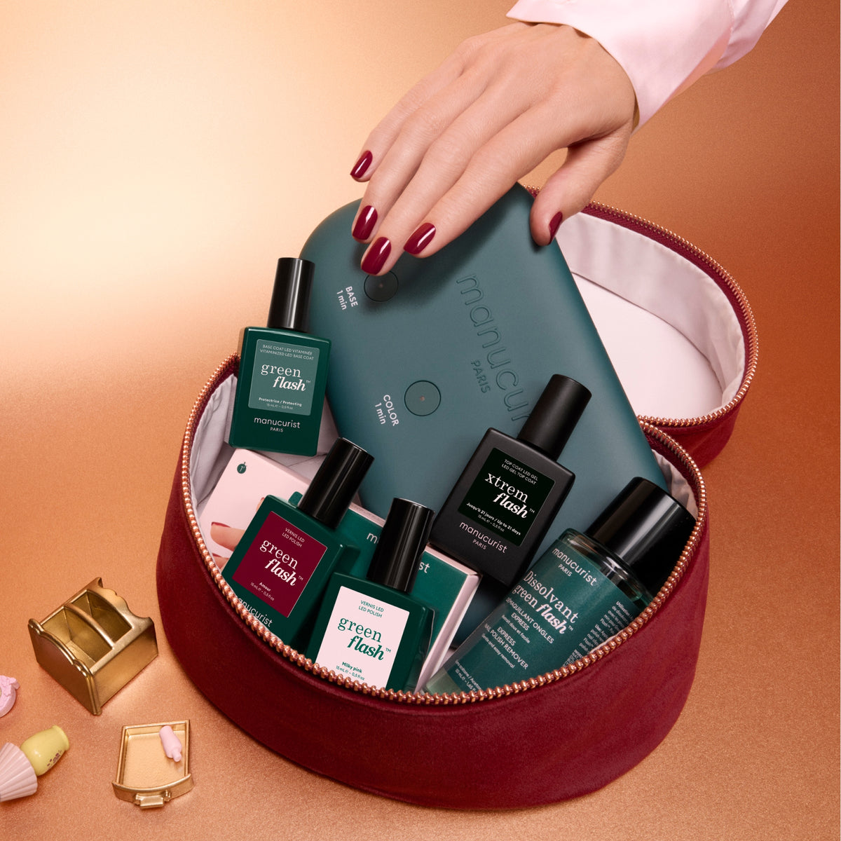manucurist® LED Manicure Kit Xtrem Flash™ Routine | Sets - Nail care | LOSHEN & CREM