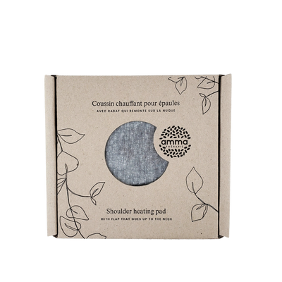 Amma Therapie Shoulder Heating Pad - Hemp & Organic Cotton