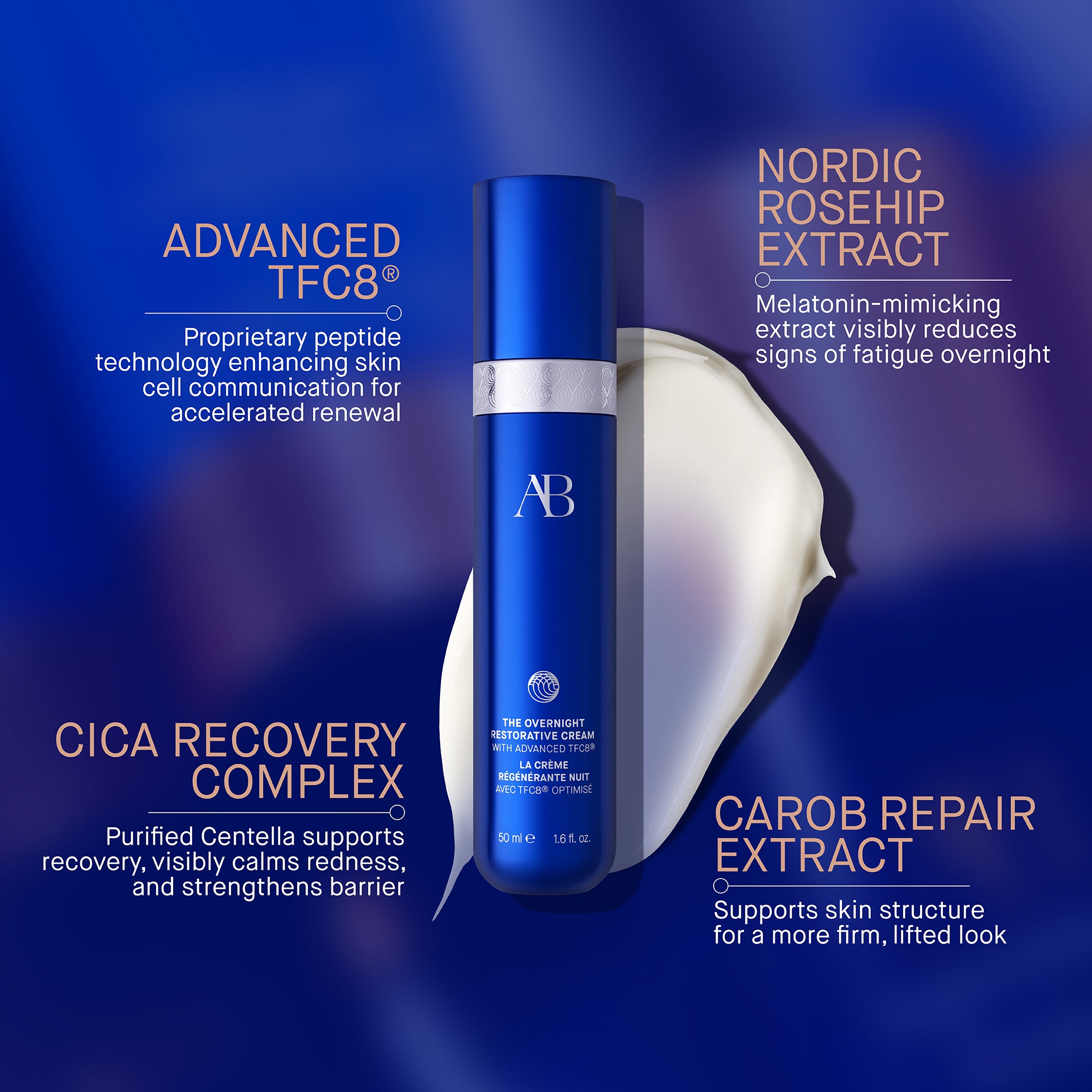 Augustinus Bader The Overnight Restorative Cream | Cream - Barrier-replenishing | LOSHEN & CREM