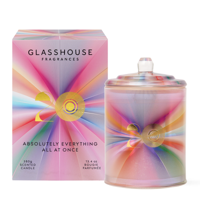 Absolument tout en même temps - Bougie 20 ans Glasshouse