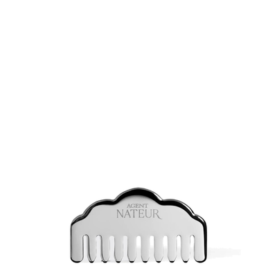 Agent Nateur stainless steel gua sha stimulating scalp comb | Tools - Comb | LOSHEN & CREM