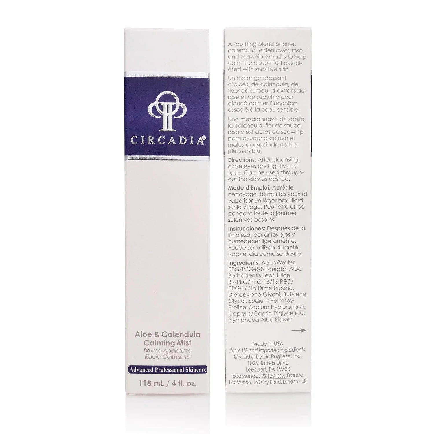Aloe & Calendula Calming Mist | Face mist | LOSHEN & CREM