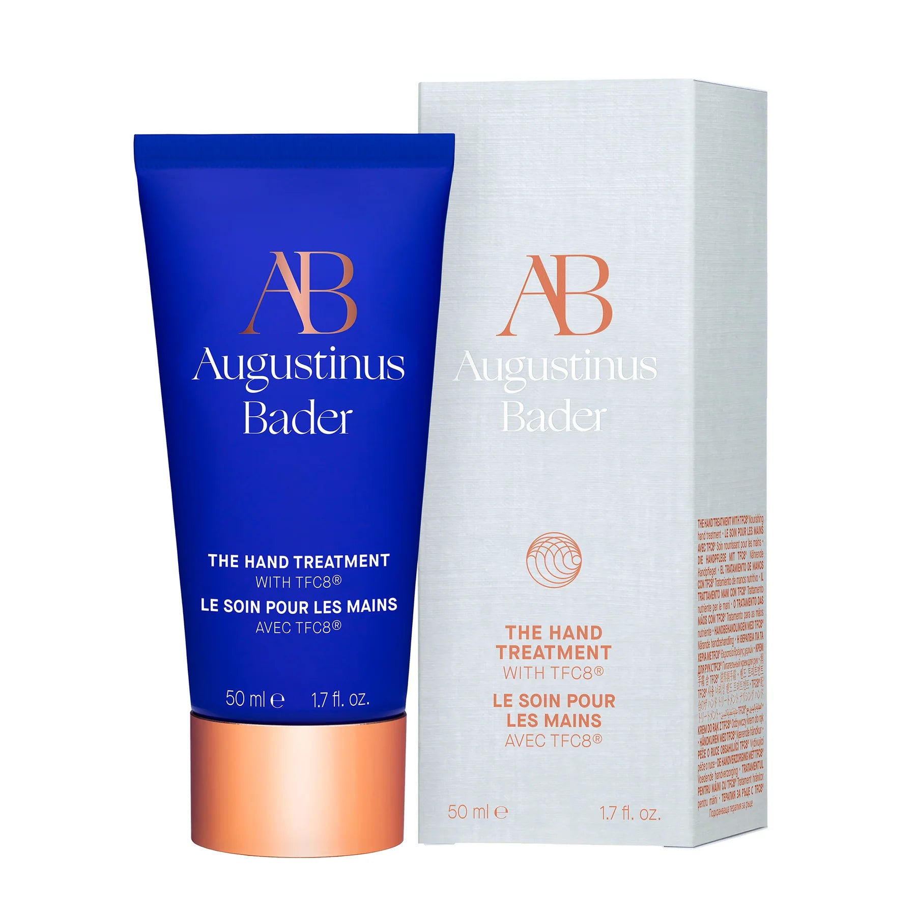 Rich cream texture of Augustinus Bader The Hand Treatment