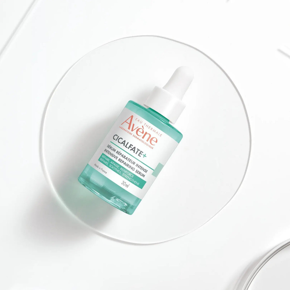 Avène Cicalfate+ Intensive Skin Recovery Serum in a still-life setting