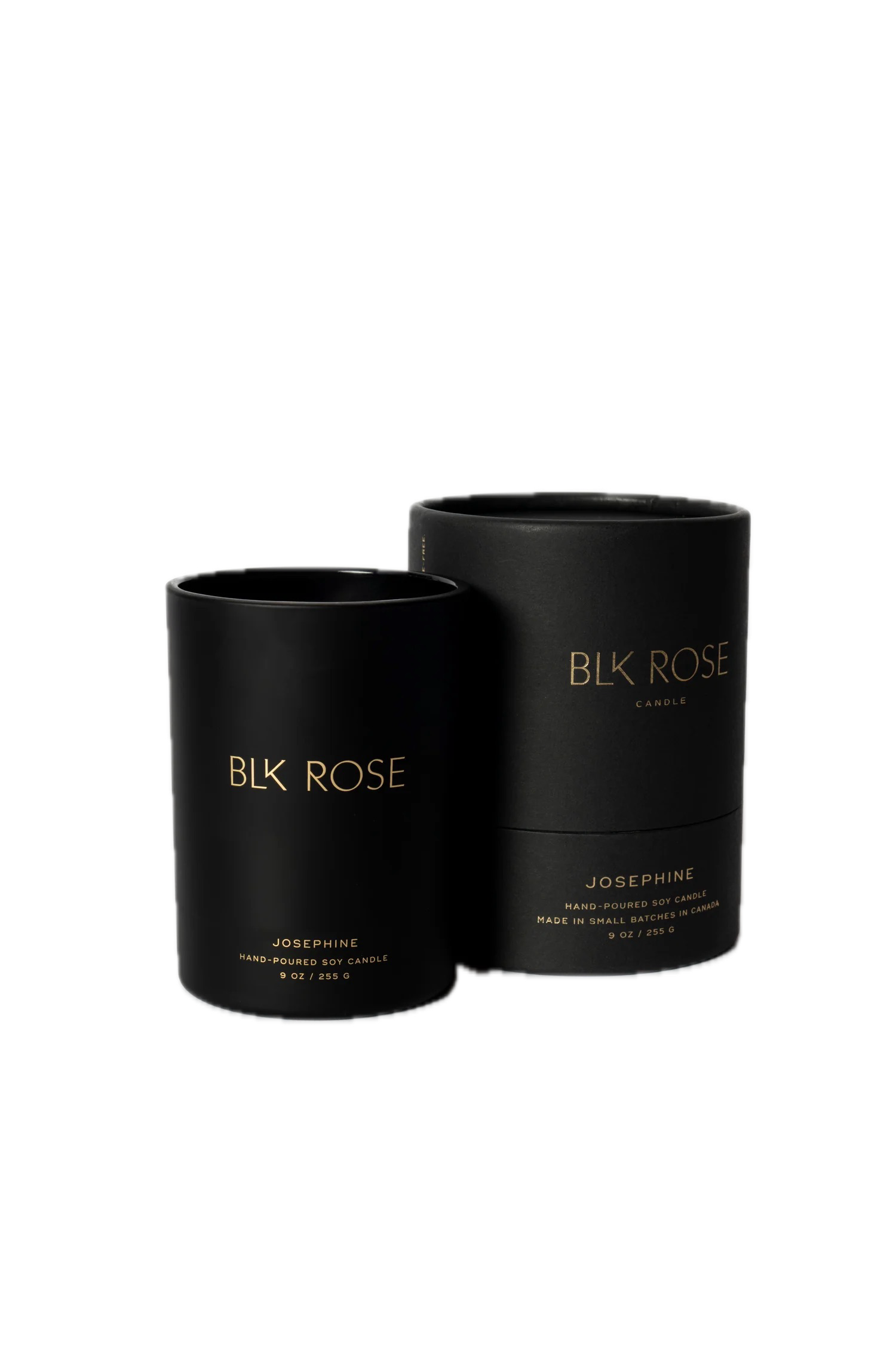 JOSEPHINE BLK ROSE CANDLE | Candles | LOSHEN & CREM