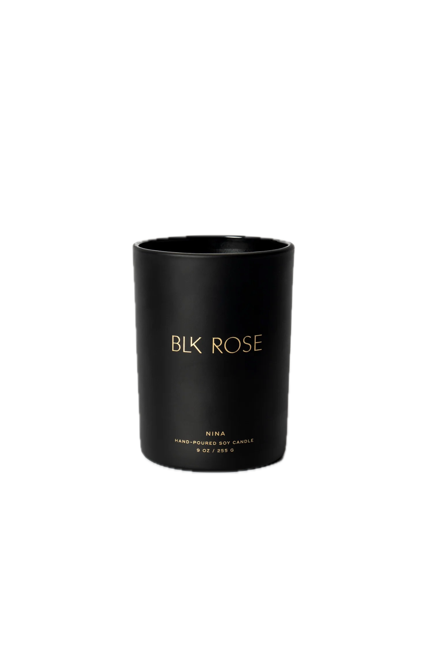 NINA BLK ROSE CANDLE | Candles | LOSHEN & CREM
