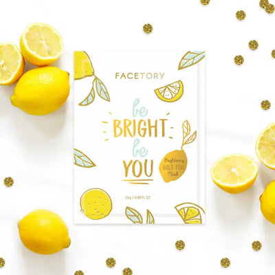 BE BRIGHT BE YOU - BRIGHTENING FOIL MASK | Sheet Mask | LOSHEN & CREM