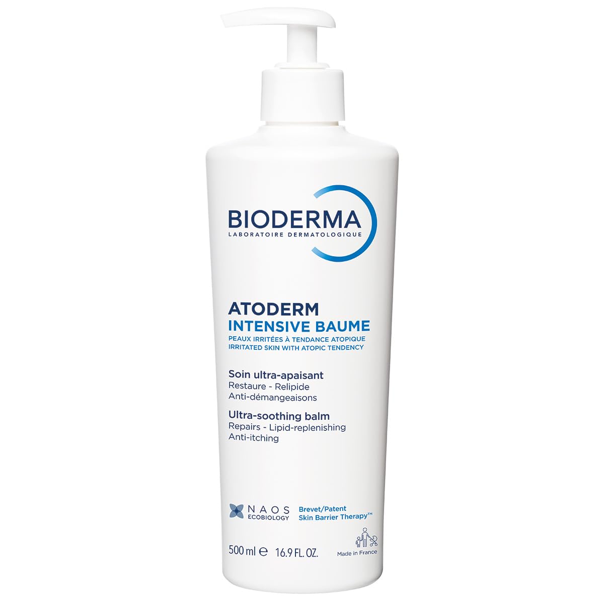 Bioderma Atoderm Intensive Baume bottle on a white background