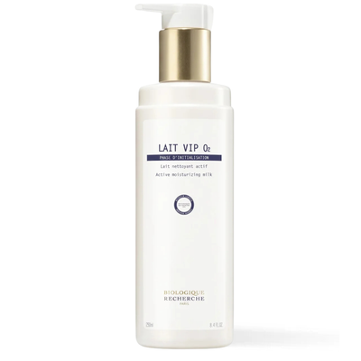 Biologique Recherche Lait VIP O2 oxygenating cleansing milk for dull tired-looking skin