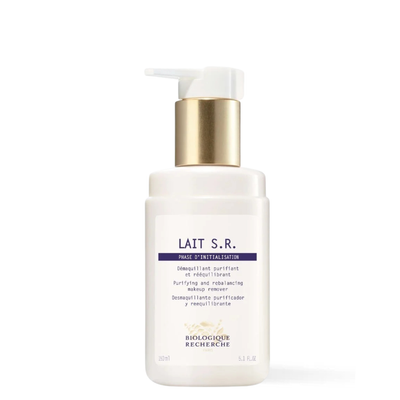 Biologique Recherche Lait S.R. cleansing milk for excess sebum shine and congested skin