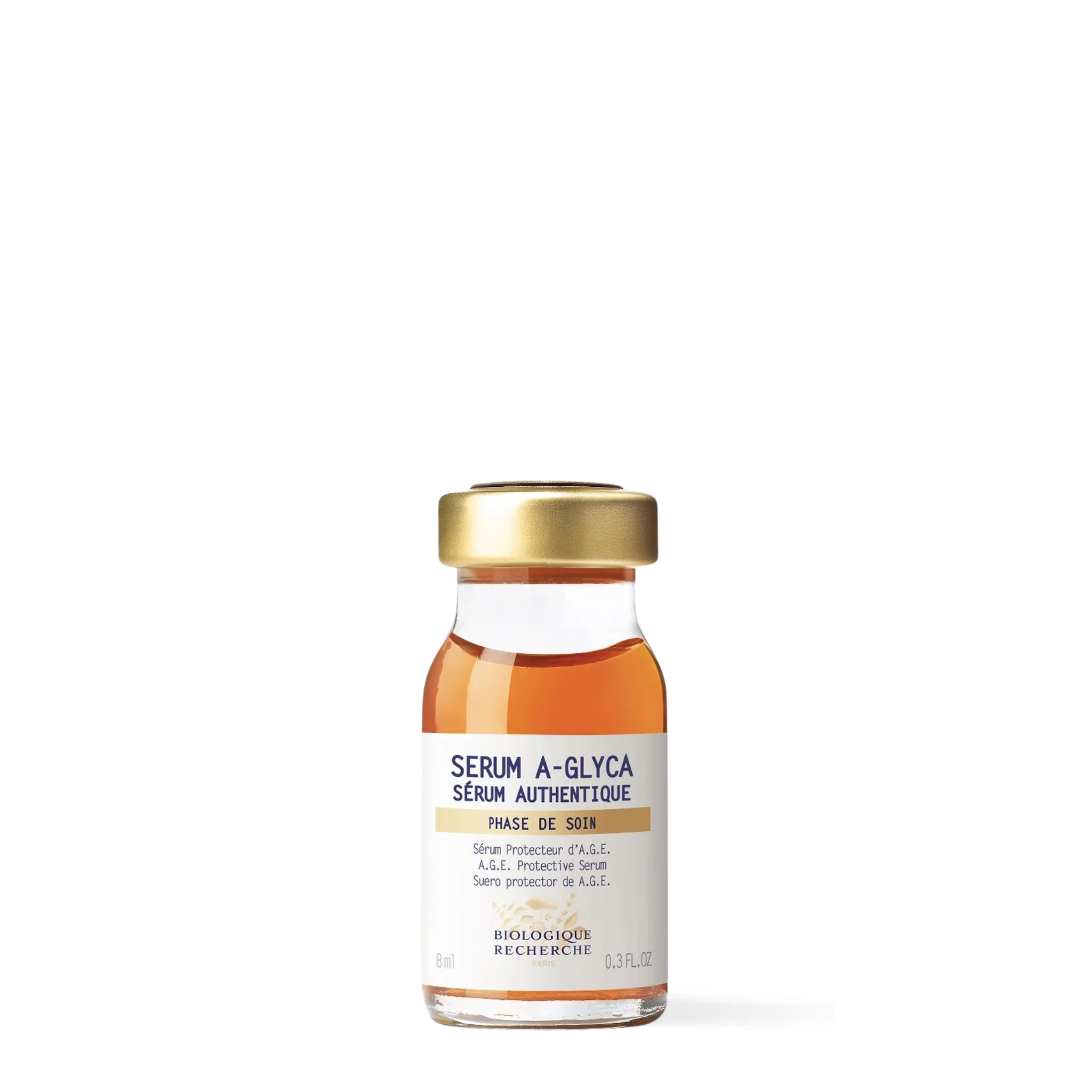 Biologique Recherche Sérum A-Glyca A.G.E. protection serum for wrinkles and skin suppleness