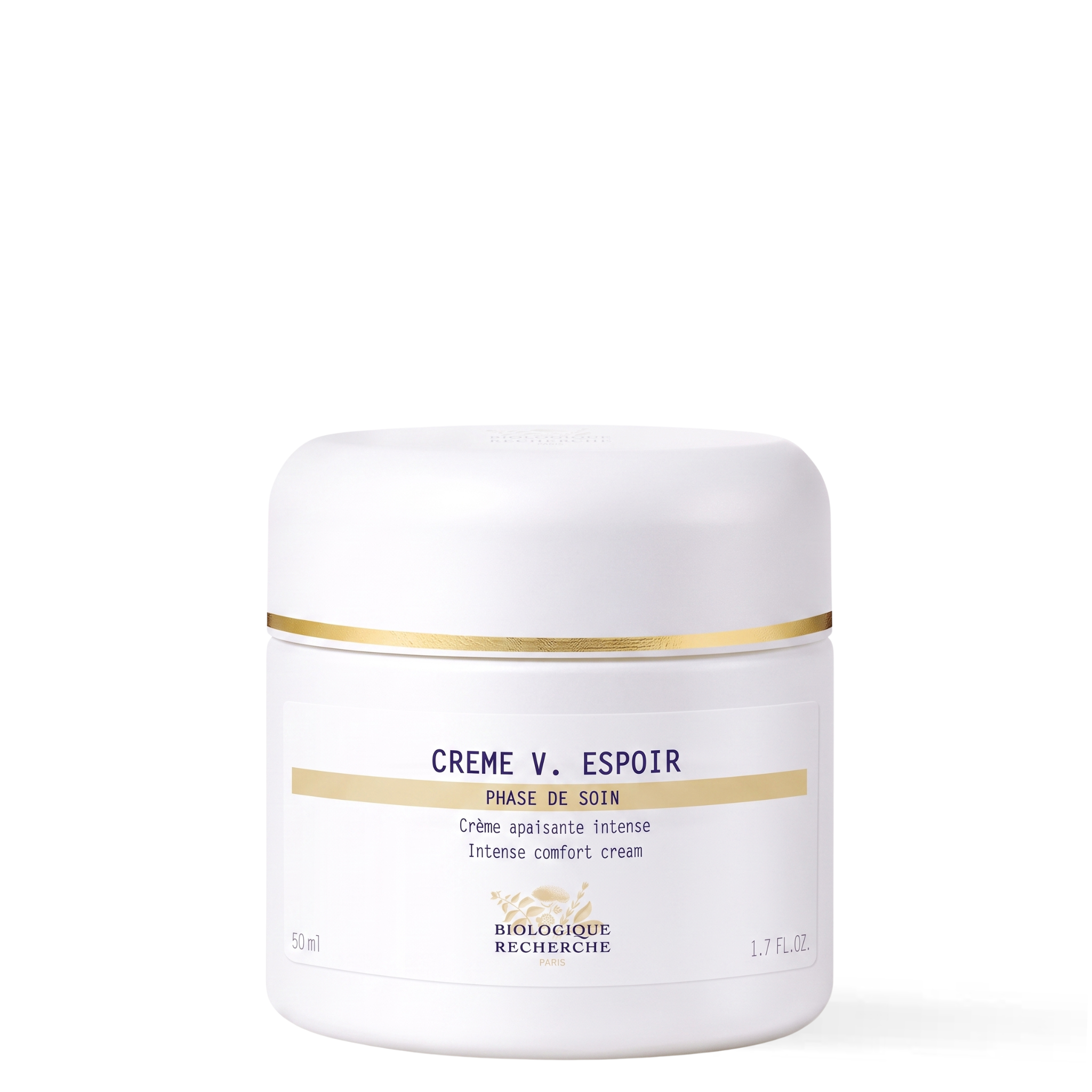 Biologique Recherche Crème V. Espoir soothing face cream for sensitive redness prone skin