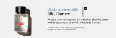 Blind Barber Gift With Purchase | Gift with Purchase | LOSHEN & CREM