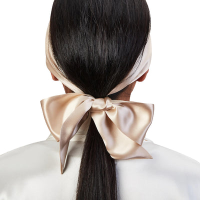 SILK HAIR RIBBON | Hair ribbon | LOSHEN & CREM