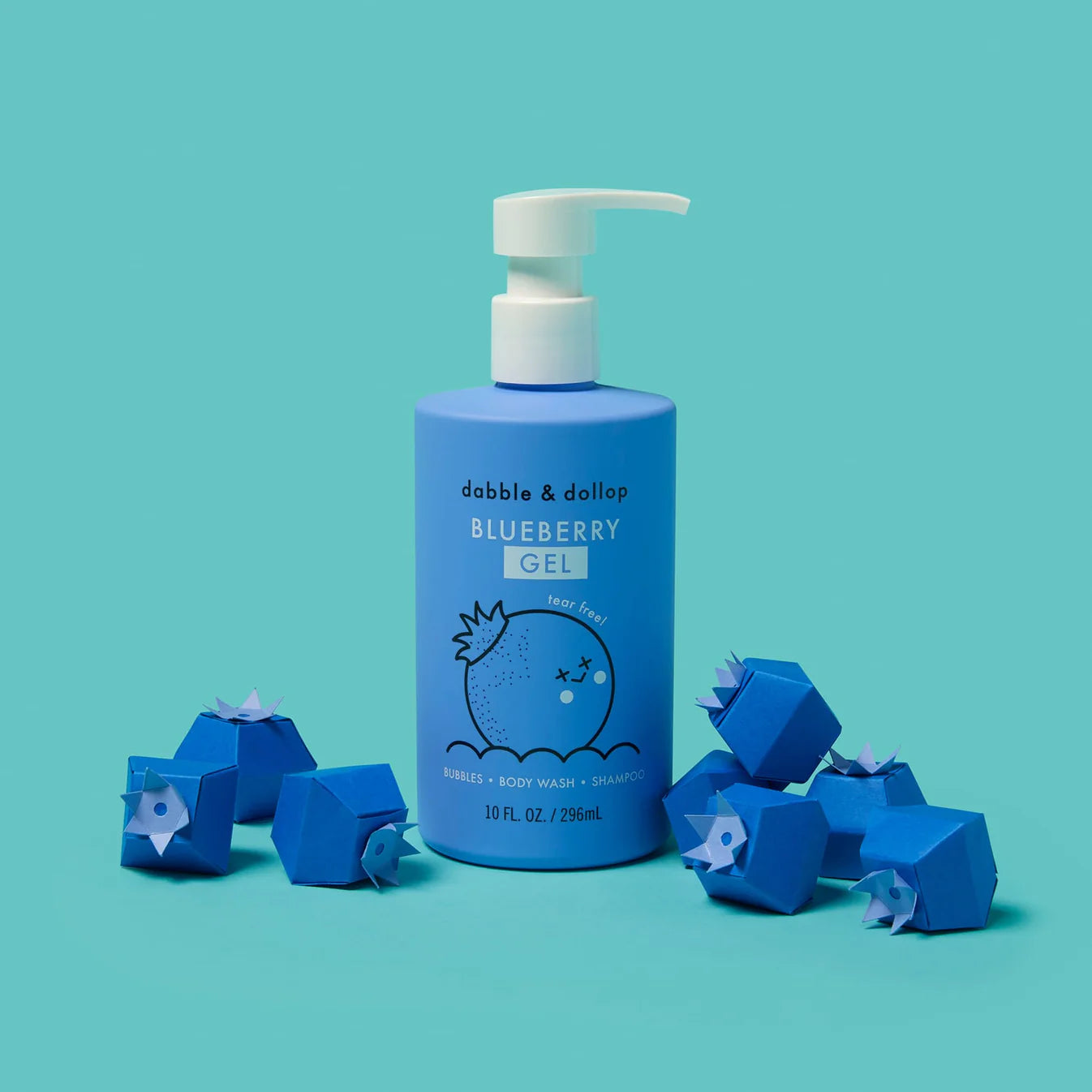 Blueberry Bubble Bath, Body Wash & Shampoo | Bath - Hair & body wash kids | LOSHEN & CREM