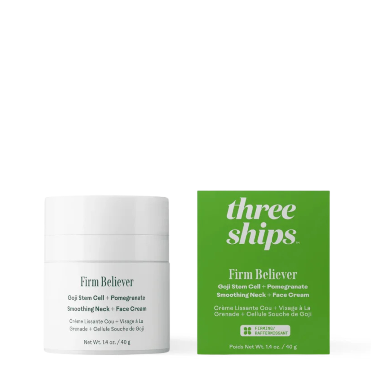 Firm Believer™ Pomegranate + Goji Stem Cell Neck + Face Cream | Cream - Healthy Aging | LOSHEN & CREM