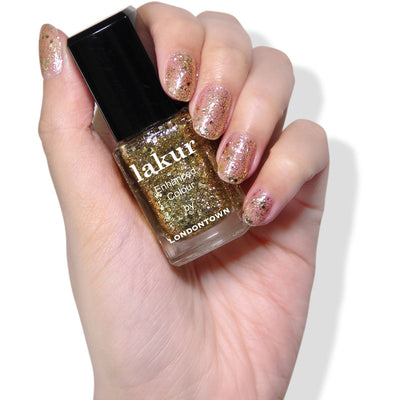 LAKUR - ENHANCED COLOR - GLITTER | Nail Polish | LOSHEN & CREM
