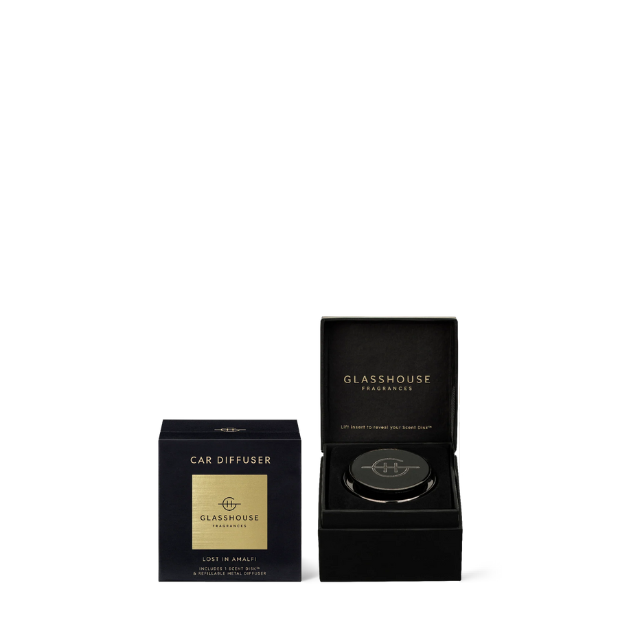 Car Diffuser - Lost in Amalfi - Black
