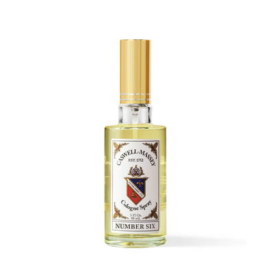 Caswell-Massey Number Six Cologne citrus woody fragrance with bergamot rosemary clove and lavender