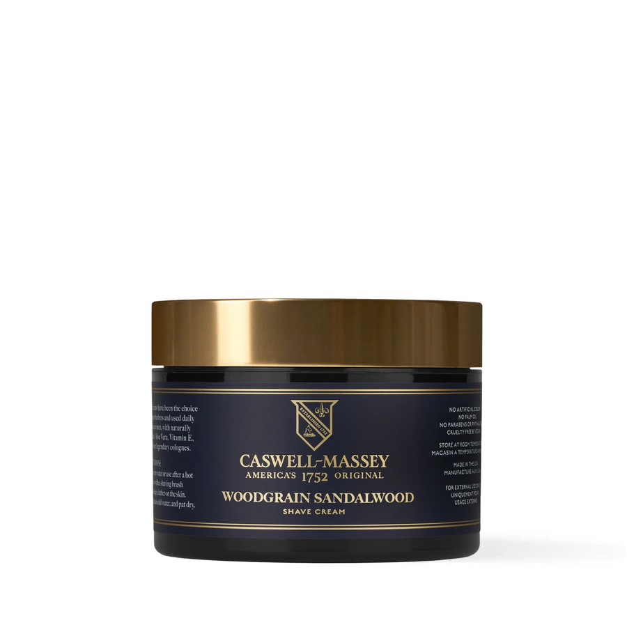 Caswell-Massey Woodgrain Sandalwood Shave Cream