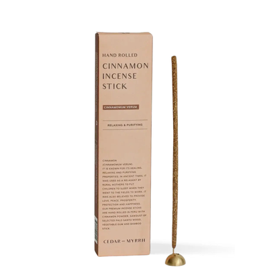 Cedar & Myrrh Cinnamon Incense Sticks | Home - Incense | LOSHEN & CREM
