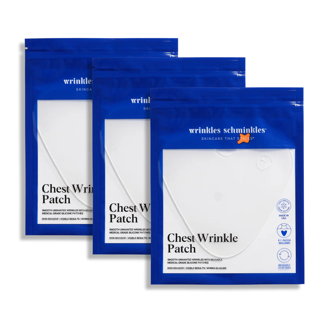 Wrinkles Schminkles - Chest wrinkle patch | Mask - Silicone reusable patch | LOSHEN & CREM