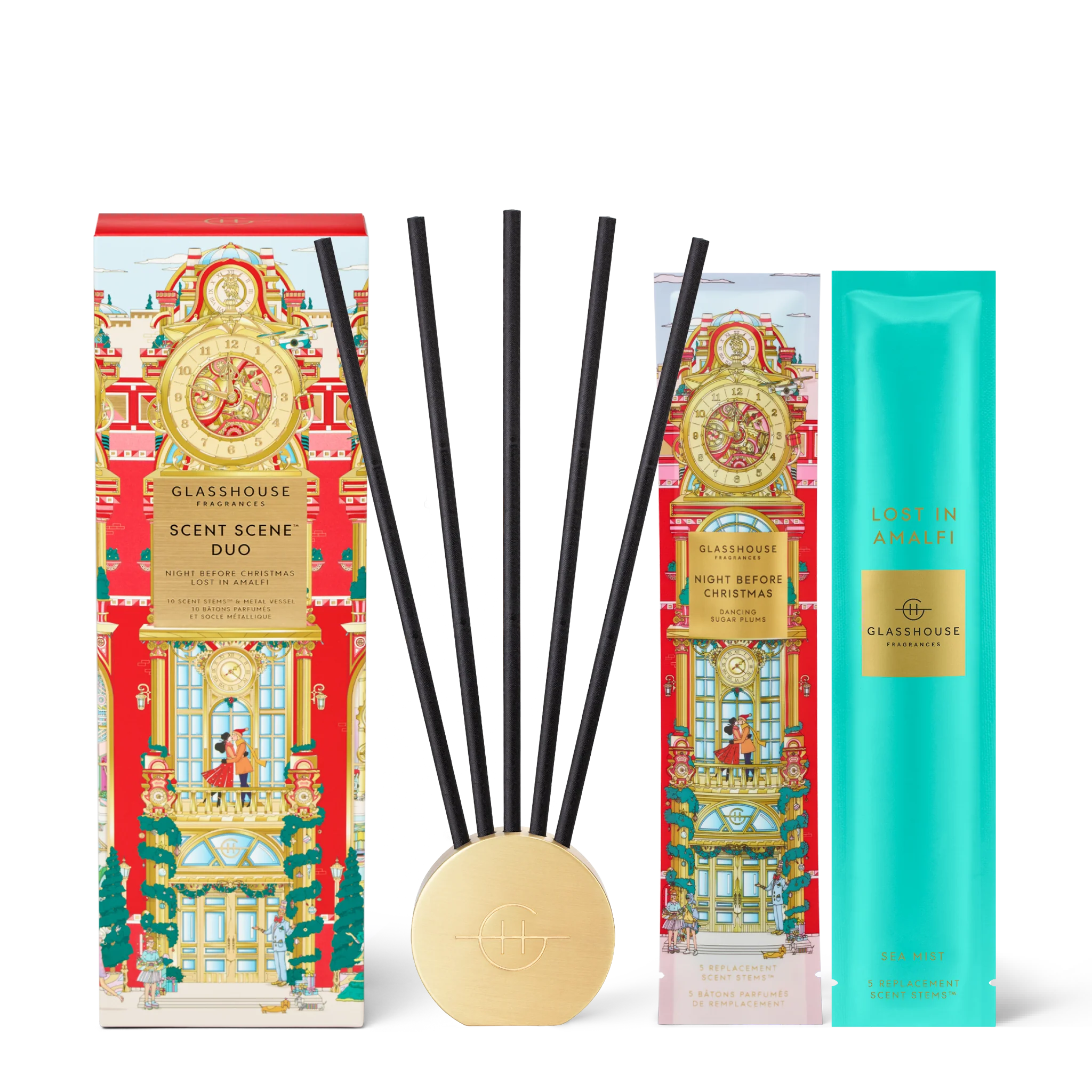 Scent Scene™ Duo – Assorted Fragrances | Reed diffuser | LOSHEN & CREM
